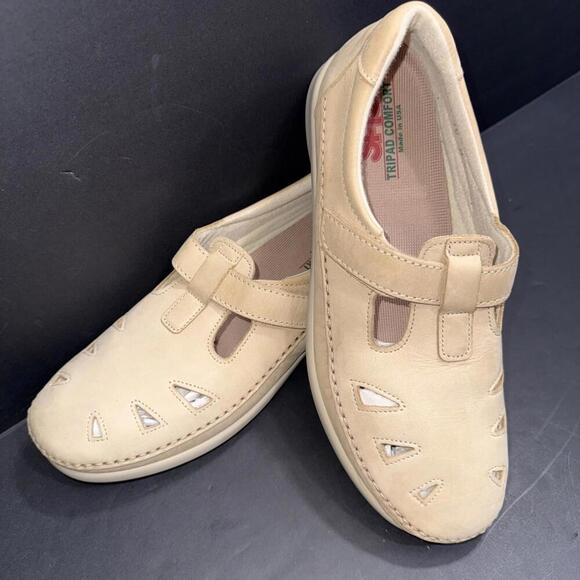 SAS Shoes - SAS Roamer Mary Jane Shoes Women's 10W Brown Leather Comfort Fisherman Loafers